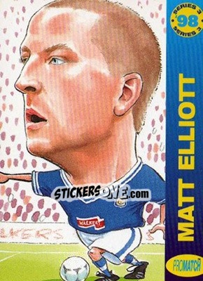 Sticker M.Elliott - 1998 Series 3 - Promatch
