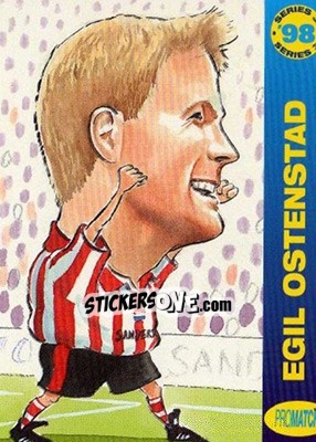 Sticker E.Ostenstad - 1998 Series 3 - Promatch