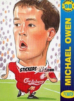 Sticker M.Owen - 1998 Series 3 n. 30 - Promatch