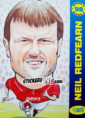Sticker N.Redfearn - 1998 Series 3 - Promatch