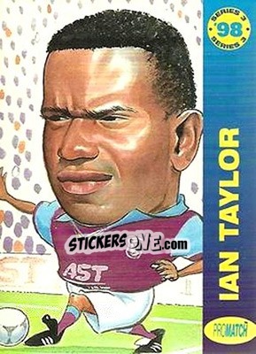 Sticker I.Taylor - 1998 Series 3 - Promatch