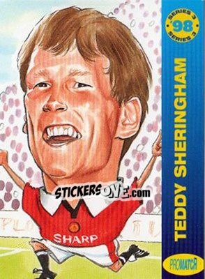 Sticker T.Sheringham - 1998 Series 3 - Promatch