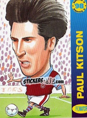 Sticker P.Kitson - 1998 Series 3 - Promatch