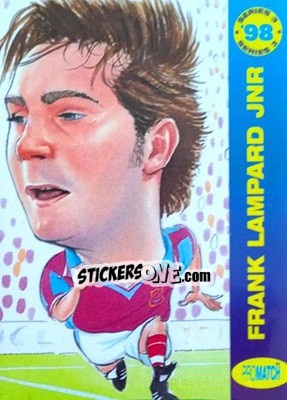 Sticker F.Lampard Jnr - 1998 Series 3 - Promatch