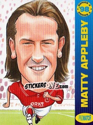 Sticker M.Appleby - 1998 Series 3 - Promatch