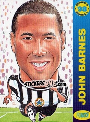 Sticker J.Barnes - 1998 Series 3 - Promatch