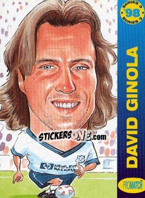 Figurina D.Ginola - 1998 Series 3 - Promatch