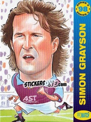 Sticker S.Grayson - 1998 Series 3 - Promatch