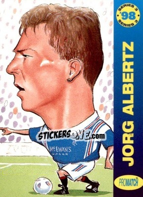 Sticker J.Albertz - 1998 Series 3 - Promatch