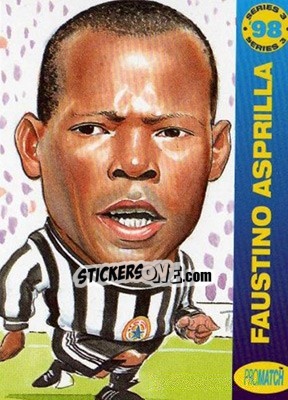 Sticker F.Asprilla - 1998 Series 3 - Promatch