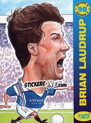 Sticker B.Laudrup - 1998 Series 3 - Promatch