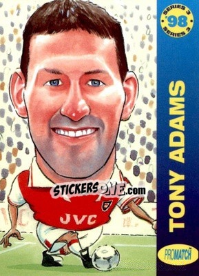 Sticker T.Adams - 1998 Series 3 - Promatch