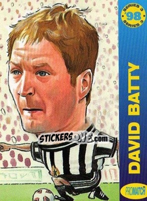 Sticker D.Batty - 1998 Series 3 - Promatch