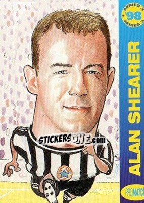 Sticker A.Shearer - 1998 Series 3 n. 104 - Promatch