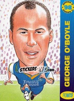 Sticker G.O'boyle - 1998 Series 3 - Promatch