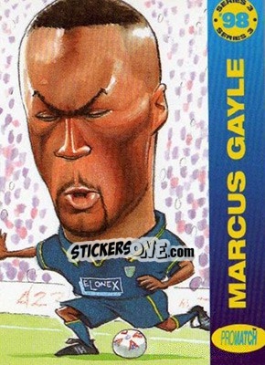 Sticker M.Gayle - 1998 Series 3 - Promatch