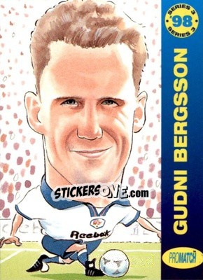 Sticker G.Bergsson - 1998 Series 3 - Promatch
