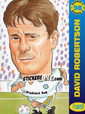 Sticker D.Robertson - 1998 Series 3 - Promatch