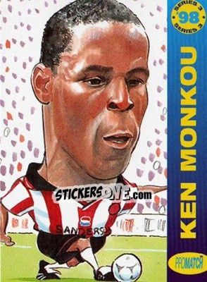 Sticker K.Monkou - 1998 Series 3 - Promatch