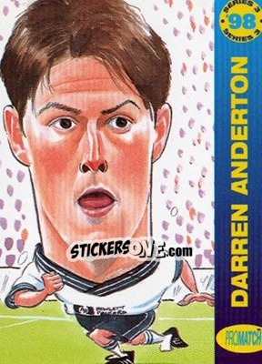 Sticker D.Anderton - 1998 Series 3 - Promatch
