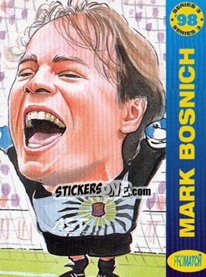 Sticker M.Bosnich - 1998 Series 3 - Promatch