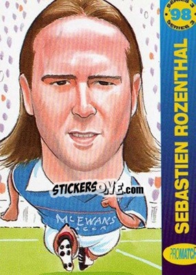 Sticker S.Rozenthal - 1998 Series 3 - Promatch