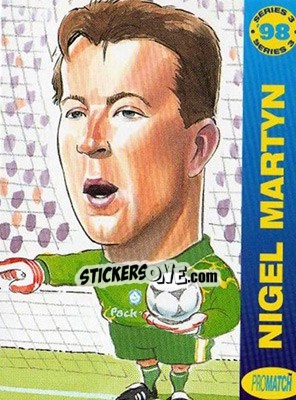 Sticker N.Martyn - 1998 Series 3 - Promatch