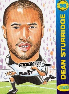 Sticker Dean Sturridge - 1998 Series 3 - Promatch