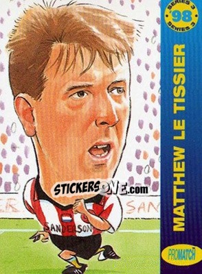 Sticker M.Le Tissier - 1998 Series 3 - Promatch