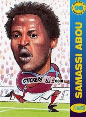 Sticker S.Abou - 1998 Series 3 - Promatch