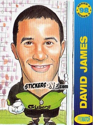 Sticker D.James - 1998 Series 3 - Promatch