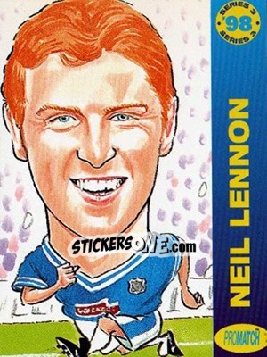 Sticker N.Lennon - 1998 Series 3 - Promatch