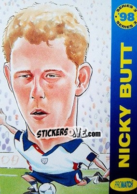 Sticker Nicky Butt - 1998 Series 3 - Promatch