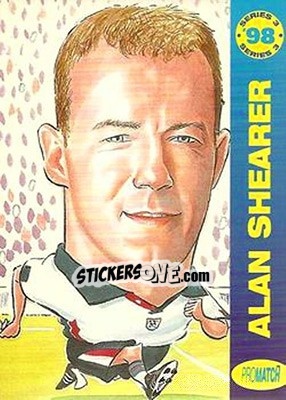 Sticker A. Shearer - 1998 Series 3 - Promatch