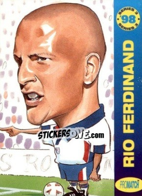 Sticker R.Ferdinand - 1998 Series 3 - Promatch