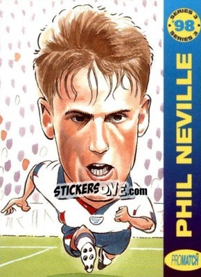 Sticker P.Neville - 1998 Series 3 - Promatch