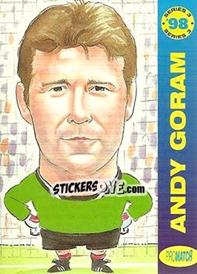 Sticker A. Goram - 1998 Series 3 - Promatch