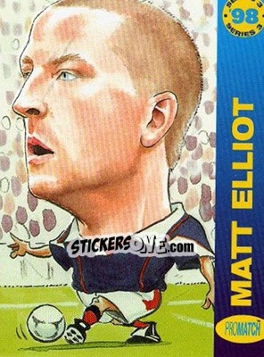 Sticker M.Elliot - 1998 Series 3 - Promatch