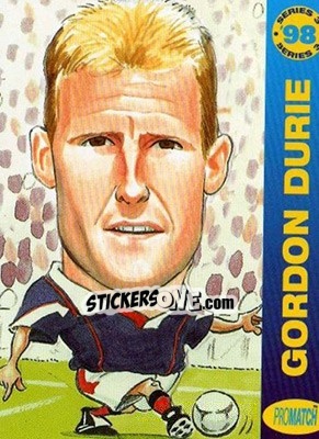 Sticker G. Durie - 1998 Series 3 - Promatch