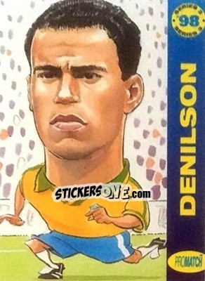 Sticker Denilson - 1998 Series 3 - Promatch