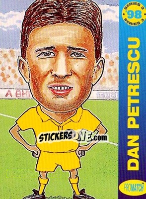 Sticker D.Petrescu - 1998 Series 3 - Promatch