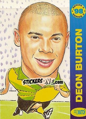 Sticker D.Burton - 1998 Series 3 - Promatch