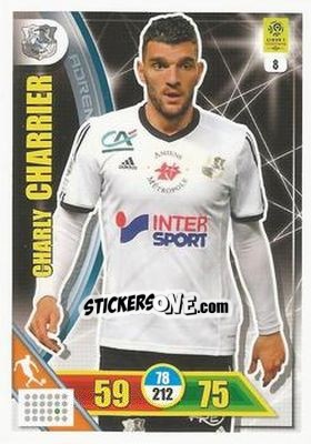 Sticker Charly Charrier - FOOT 2017-2018. Adrenalyn XL n. 8 - Panini