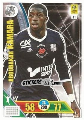 Sticker Aboubakar Kamara - FOOT 2017-2018. Adrenalyn XL n. 11 - Panini