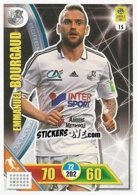 Sticker Emmanuel Bourgaud - FOOT 2017-2018. Adrenalyn XL n. 15 - Panini