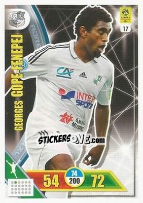 Cromo Georges Gope-Fenepej - FOOT 2017-2018. Adrenalyn XL - Panini