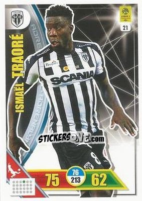 Sticker Ismaël Traoré - FOOT 2017-2018. Adrenalyn XL - Panini