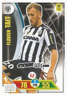 Sticker Flavien Tait - FOOT 2017-2018. Adrenalyn XL n. 25 - Panini