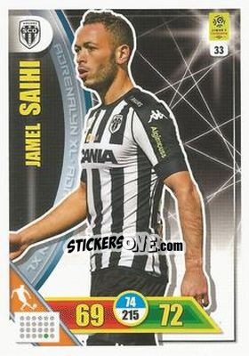 Sticker Jamel Saihi - FOOT 2017-2018. Adrenalyn XL n. 33 - Panini