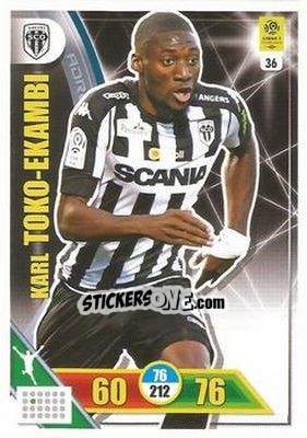 Sticker Karl Toko Ekambi - FOOT 2017-2018. Adrenalyn XL n. 36 - Panini